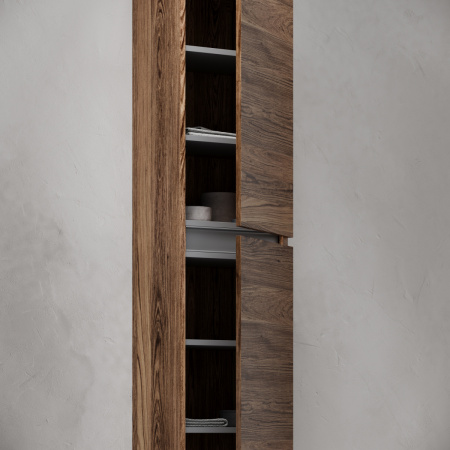 Шкаф-пенал Sancos Urban PUR35ECH 40х160 подвесной цвет коричневый